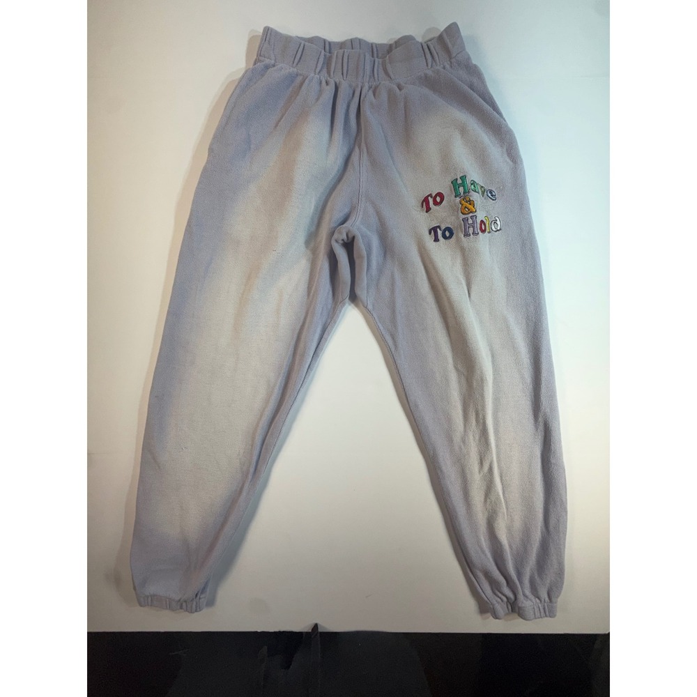 Boys Lie To Have & To Hold Lavender Purple Sweatpants Joggers Small